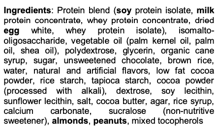 Choc-a-lot Chip Protein Bar - 7/Box