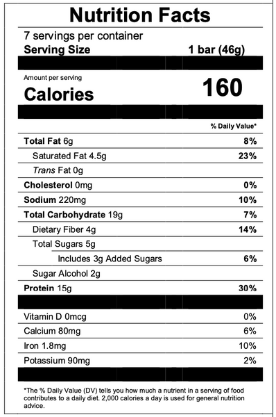 Choc-a-lot Chip Protein Bar - 7/Box