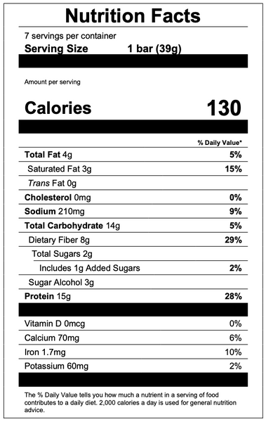Lemon Fluffy Protein Bar - 7/Box