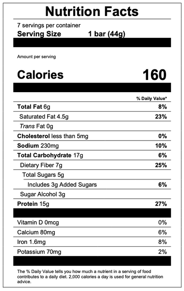 Salted Toffee Pretzel Protein Bar - 7/Box