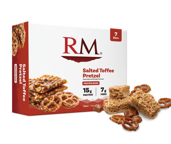 Salted Toffee Pretzel Protein Bar - 7/Box