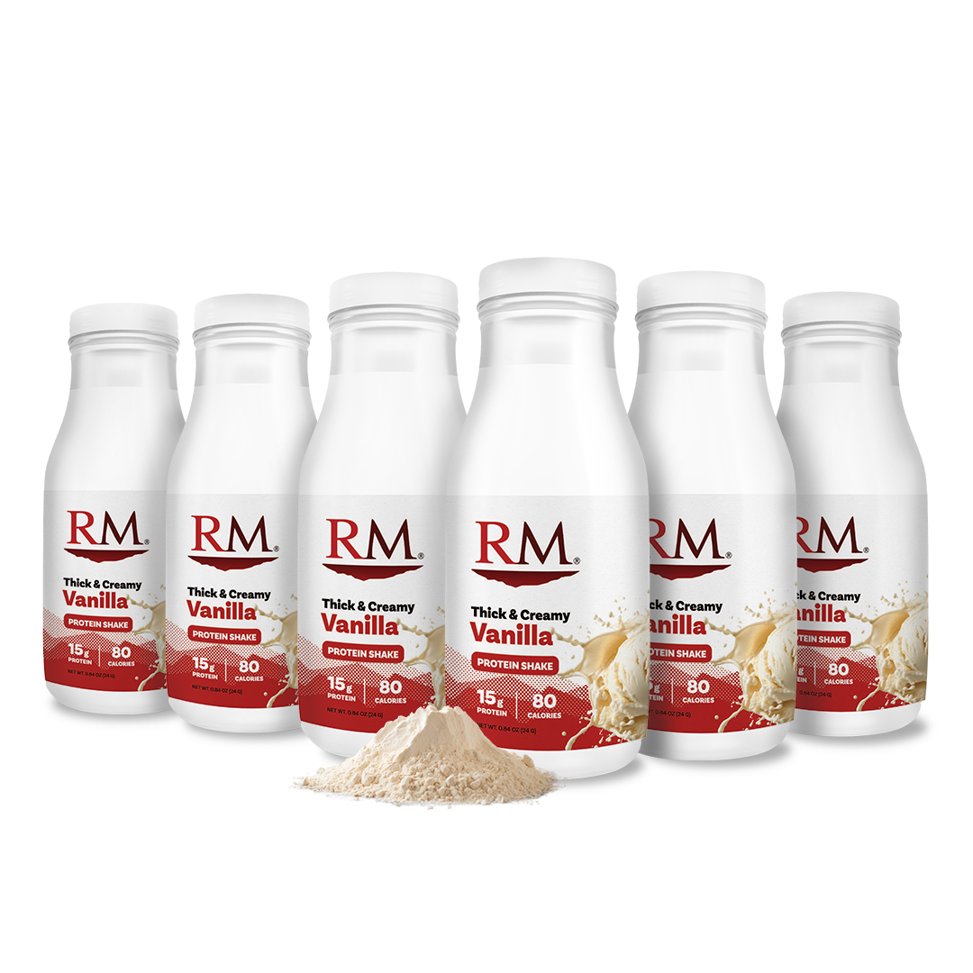 RM3® Approved Protein Shake, Thick & Creamy Vanilla - 6 pack – Red