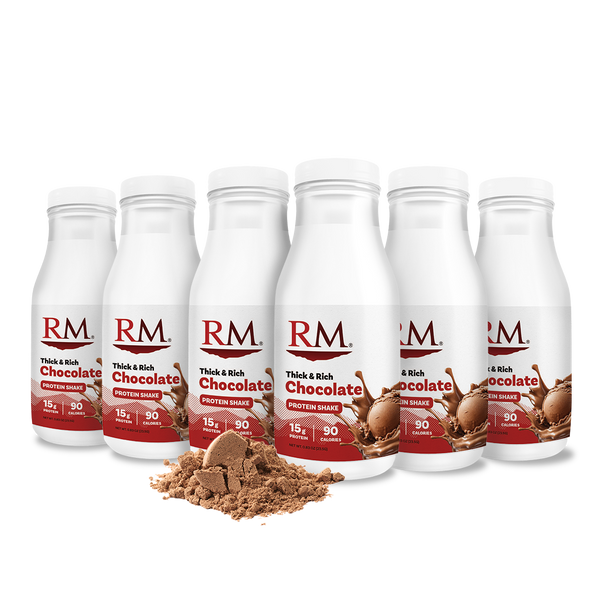 RM3® Approved Protein Shake, Thick & Rich Chocolate - 6 pack