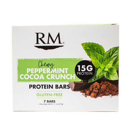 Protein Bar, Chewy Peppermint Cocoa Crunch 1 box (min. order of 3 bo