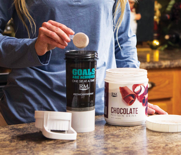 RM3® Approved Protein Drink, Chocolate 28 servings Red Mountain