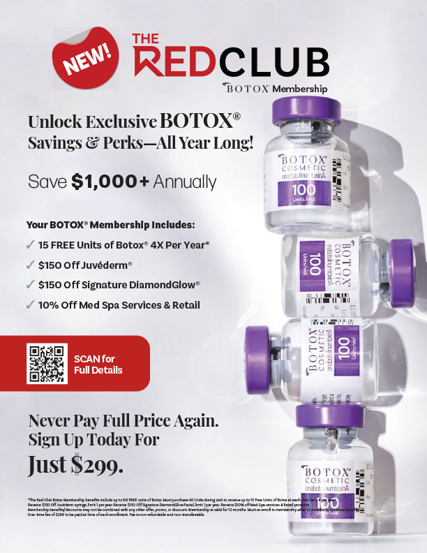 THE RED CLUB BOTOX MEMBERSHIP®