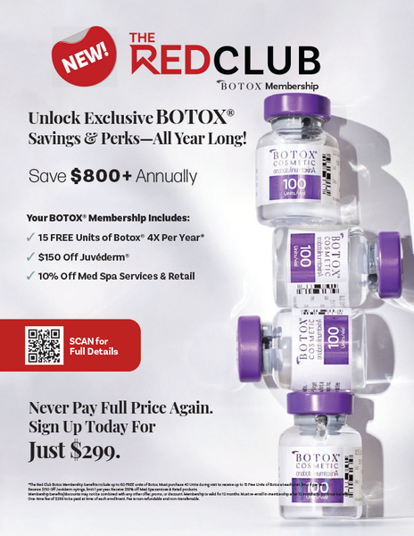 THE RED CLUB BOTOX MEMBERSHIP®