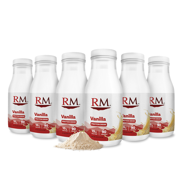 RM3® Approved Protein Drink, Vanilla - 6 pack