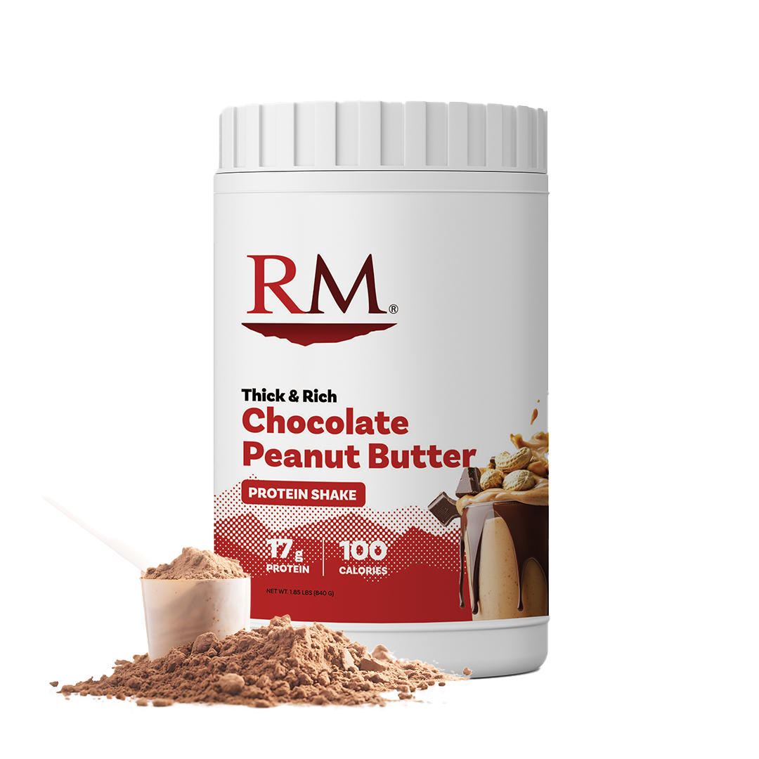 RM3® Approved Protein Shake, Thick & Rich Chocolate Peanut Butter - 28 servings