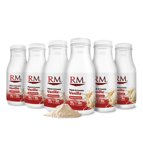 RM3® Approved Protein Shake, Thick & Creamy Vanilla - 6 pack