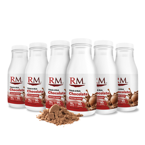 RM3® Approved Protein Shake, Thick & Rich Chocolate - 6 pack