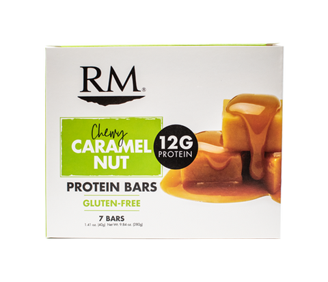 Protein Bar, Chewy Caramel Nut - 1 box (min. order of 3 boxes)