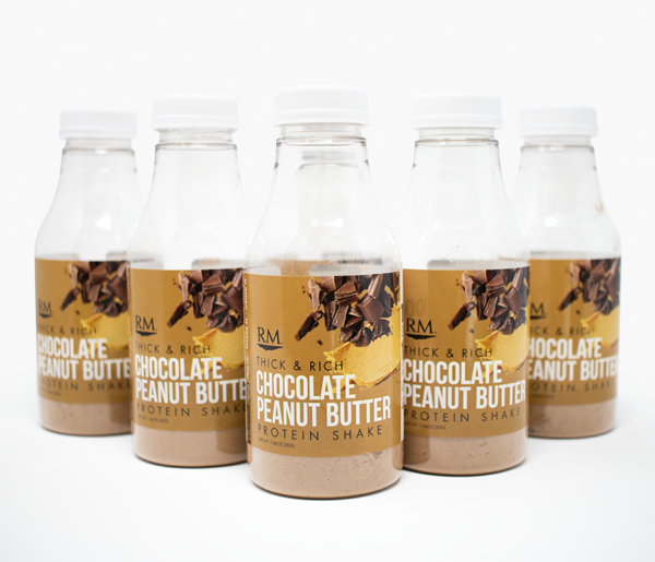 RM3® Approved Protein Shake, Thick & Rich Chocolate Peanut Butter - 6 pack