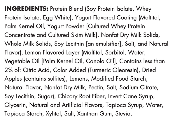 Protein Bar, Divine Lemon Cream - 1 box (min. order of 3 boxes)