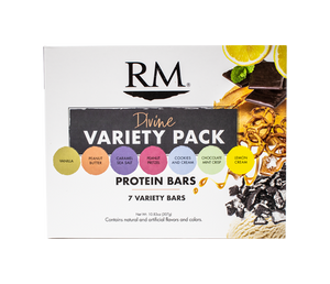 Protein Bar, Divine Variety Pack - 1 box (min. order of 3 boxes)