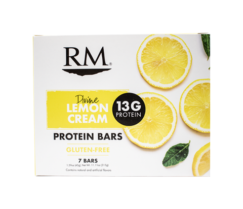 Protein Bar, Divine Lemon Cream - 1 box (min. order of 3 boxes)
