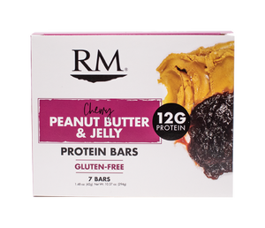 Protein Bar, Chewy Peanut Butter & Jelly - 1 box (min. order of 3 boxes)