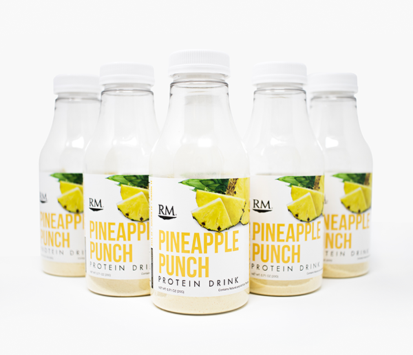 RM3® Approved Protein Drink, Pineapple Punch - 6 pack