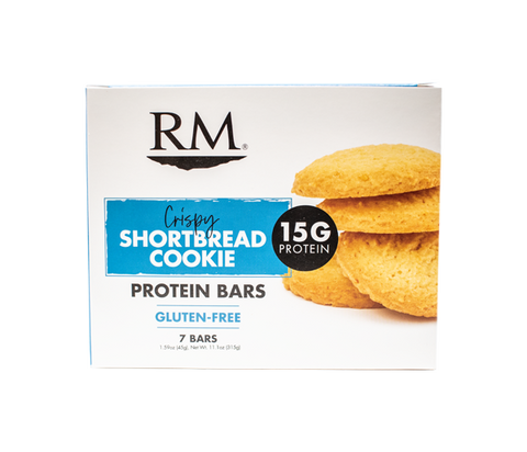 Protein Bar, Crispy Shortbread Cookie - 1 box (min. order of 3 boxes)