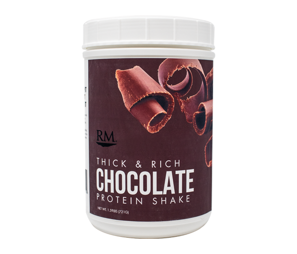 RM3® Approved Protein Shake, Thick & Rich Chocolate 28 servings Red